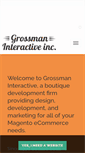 Mobile Screenshot of grossmaninteractive.com